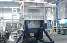 Vakuumkammer für die Folienbeschichtung bei der Bearbeitung