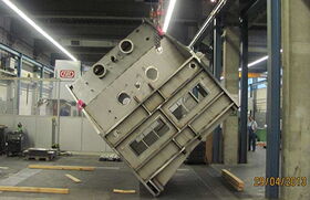 Vakuumkammer für die Folienbeschichtung Detail